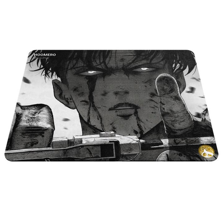 ماوس پد هومرو مدل A3376 طرح انیمه اتک آن تایتان لیوای Hoomero Attack On Titan Anime Levi A3376 Mousepad